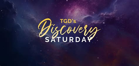The Great Discovery Calendar And Events