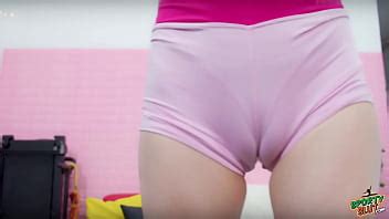 Cameltoe Heaven Thin Slut Round Ass Pointy Nipples Tight Biker Shorts XNXX