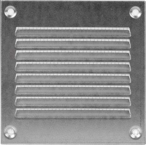 Repa Market Galvanized Air Vent Cover 4 X 4 Inch Outer Dimensions Steel Return Air Grilles