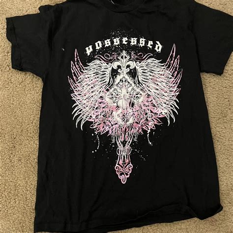 Emo Hot Topic Possessed Graphic T Large Depop