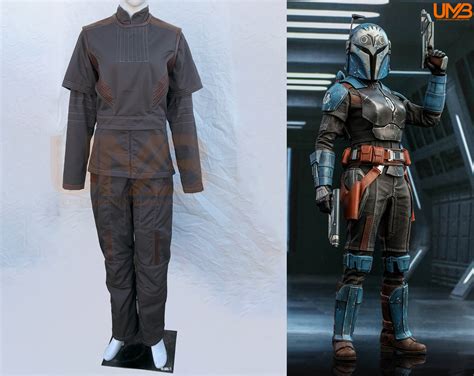 Bo Katan Kryze Costume Flight Suit Lady Female Mandalorian