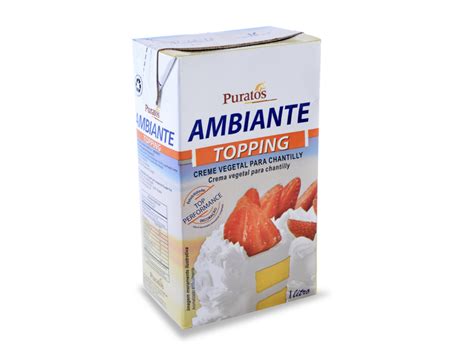 CREMA PARA CHANTILLY PURATOS AMBIENTE 100 VEGETAL 1 LITRO