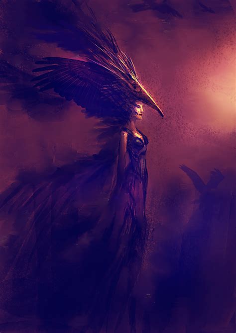 Queen Of The Crows By Elbardo On Deviantart