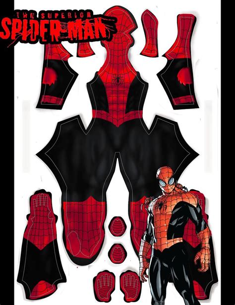 Classic Superior Spider Man Pattern Bundle Etsy Canada Suit Pattern