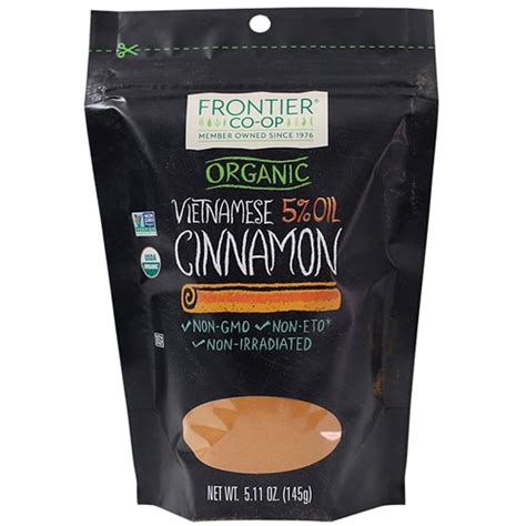 Frontier Co Op Organic Vietnamese Cinnamon 511 Oz Vitacost