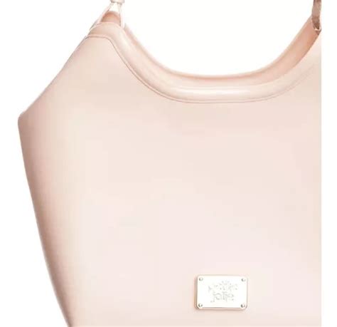 Montura Mediana Shopper City Nude Petite Jolie Pj Nueva Montura Dorada Mercadolibre