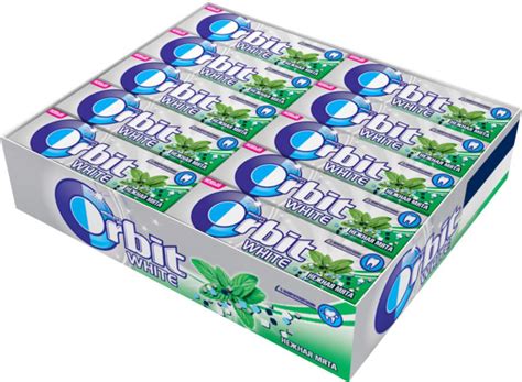 Orbit Жевательная резинка Нежная Мята, драже, 30 шт по 13,6 г - купить ...