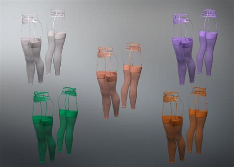 X Fashion Crow Lace Lingerie Garter And Stockings For Genesis 8 And 8 1 Females Daz 3D