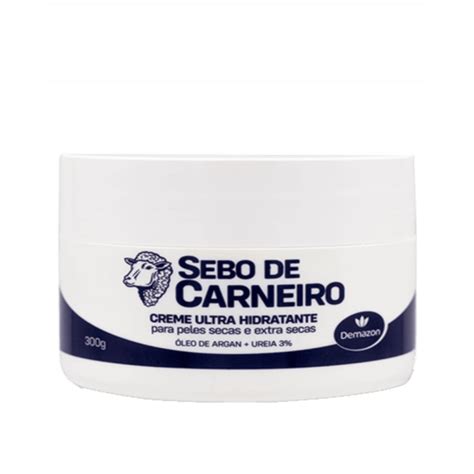 Creme Hidratante Sebo De Carneiro Argan G Demazon Shopee Brasil