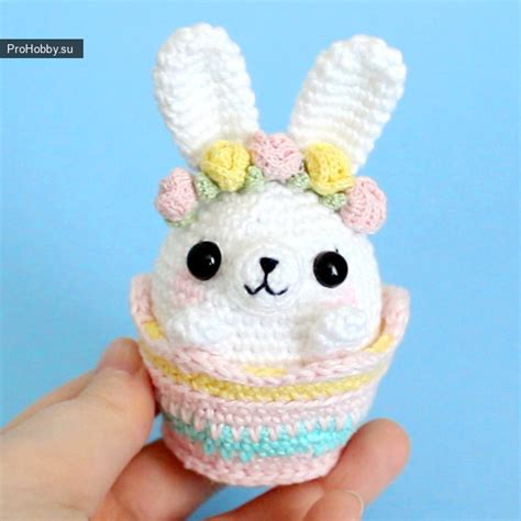 Пасхальный кролик в корзинке / Вязание игрушек / ProHobby.su | Вязание ...