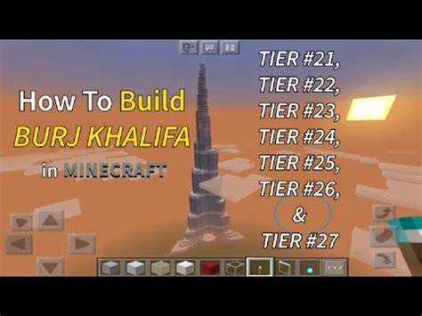 How To Build Burj Khalifa In Minecraft Step By Step Guide Part