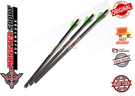 Excalibur Archery Crossbow Archery Arrow Carbon- Diablo Carbon Bolts 18"