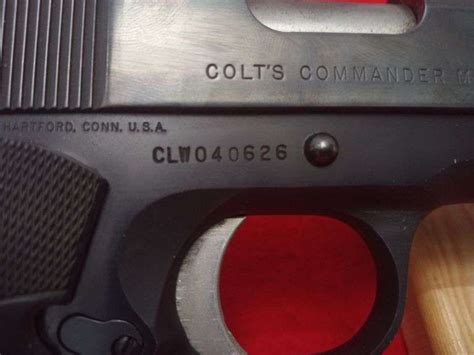 Colt Commander .45 Caliber Pistol - Assiter Auctioneers