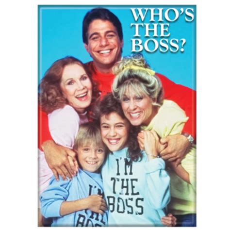 Whos the Boss? Cast Flat Fridge Magnet - RetroFestive.ca