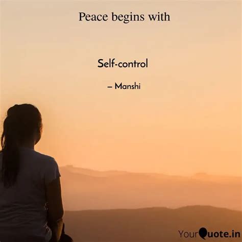 Self Control Quotes Writings By Manshi Kumari Yourquote