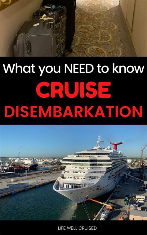 21 Cruise Disembarkation Tips You Need To Know Cruise Planning