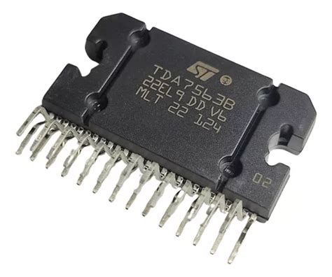 Circuito Integrado Amplificador Audio Sip-27 Tda7563b | MercadoLibre