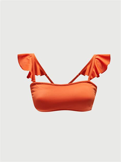 Lcw Dream Turuncu D Z Ayarlanabilir Ask L Kad N Bikini St S Ah Z Hc Lcw