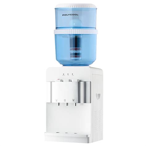 Buy Polycool 22L Benchtop Water Cooler Dispenser Instant Hot Cold With 7 Stage Filter