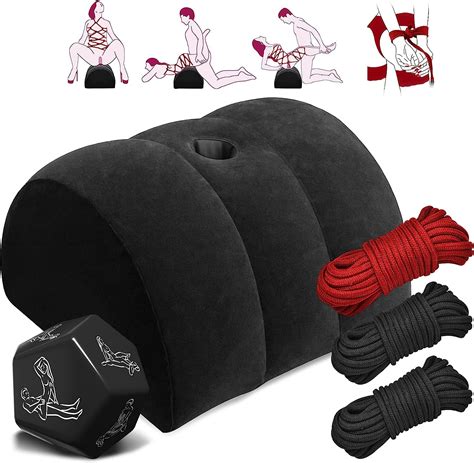 Amazon Inflatable Sex Pillow And Dice Sex Games Sex Toys Dildo Mount Pillow Super Soft