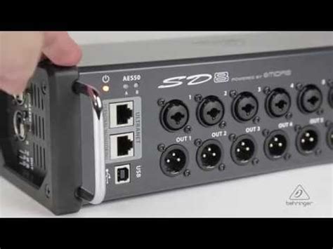 Behringer SD8, 8 Outputs Stage Box With 8 Remote-Controllable | Reverb