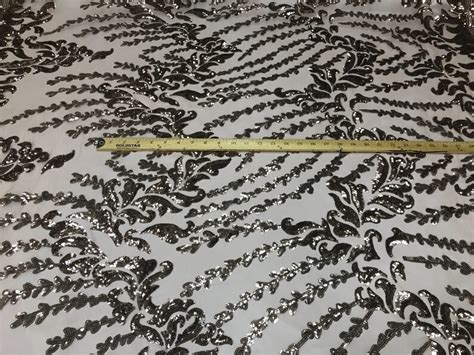 Nude Skin Color Way Stretch Power Mesh Lace Embroidered With Etsy