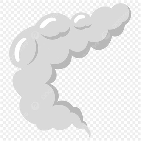 Hand Drawn Smoke Png Transparent Gray Hand Drawn Cartoon Smoke Gas