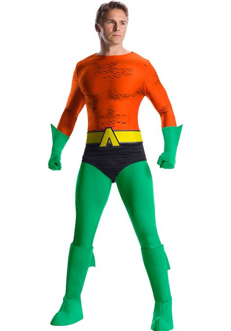 Classic Premium Aquaman Men's Costume | Superhero Costumes
