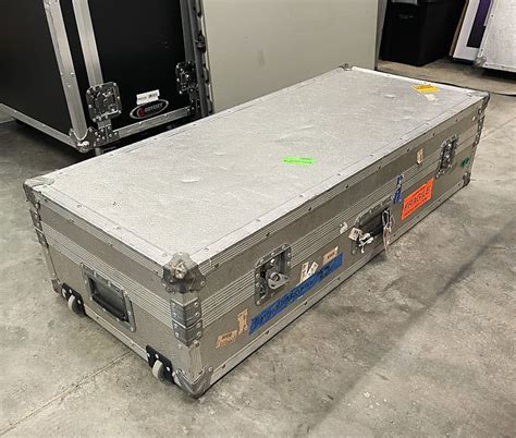 Custom Dual Acoustic And Electric Guitar Road Case Reverb
