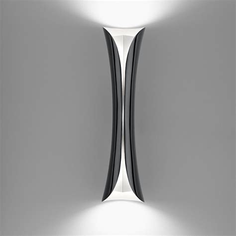 Artemide Lampada Da Parete Cadmo Led Nero Interno Bianco Longho