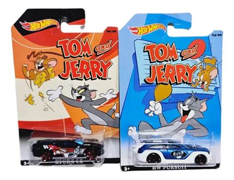 1 64 Pack 2 Hot Wheels Tom And Jerry Hw Pursuit Ryura Lx Envío gratis