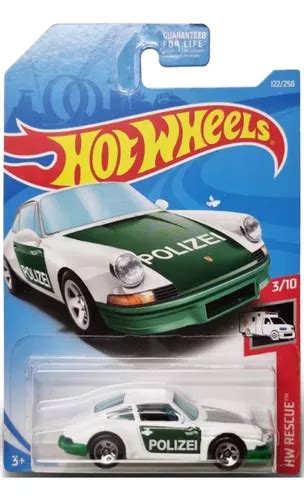 Hot Wheels 71 Porsche 911 Hw Rescue Polizei Policia 122 250