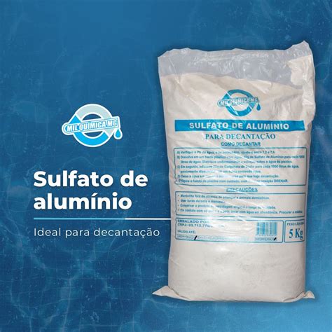 Posso Usar Sulfato De Alumínio E Cloro Juntos - Sulfato de Alumínio - Mil Química