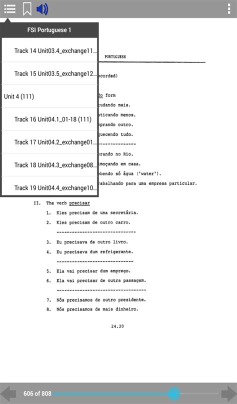 FSI Brazilian Portuguese Programmatic Course Vol 1 Level 1 By