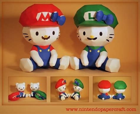 Public Figure Hello kitty Mario bros | Paperzone VN