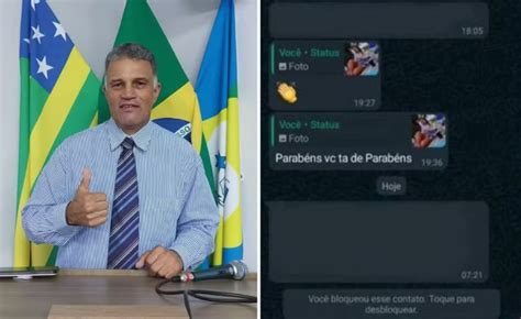 Vereador Investigado Por Ass Dio Sexual Ap S Mandar Nudes Para Servidora Em Go Jornal De