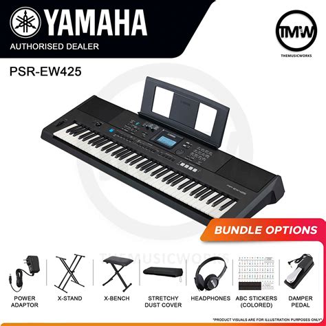 Yamaha PSR-EW425 76-key Portable Keyboard | TMW