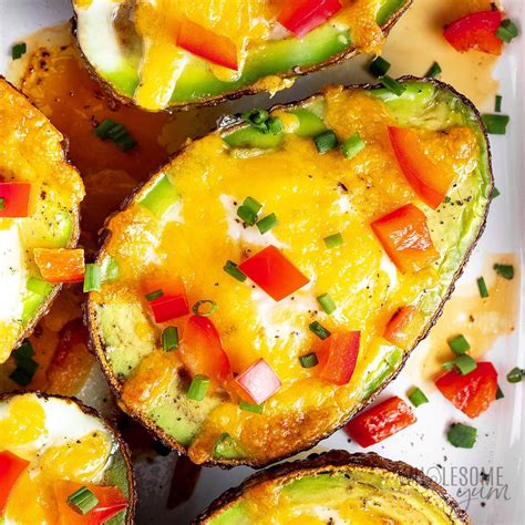 Baked Avocado With Egg Easy Recipe Health Fitness Design