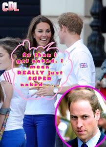 Prince William Is Not Impressed With Prince Harry S Scandalous Naked Adventures Celeb Dirty