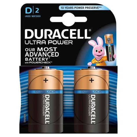 Duracell ULTRA LR20 1/2 1.5V alkalna baterija
