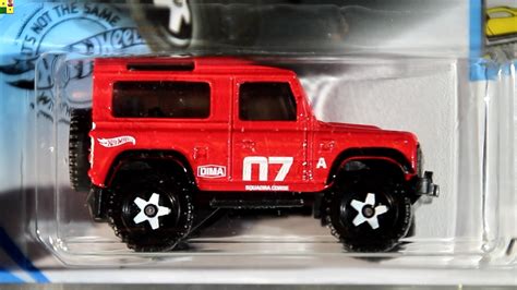 HOT WHEELS LAND ROVER DEFENDER FACTORY FRESH