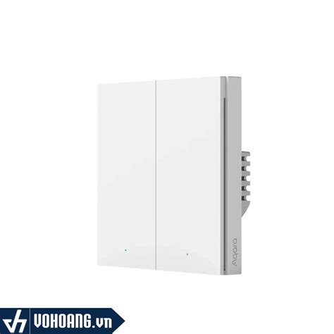 Aqara WS-EUK02 | Thiết Bị Công Tắc Tường Thông Minh 2 Nút Aqara H1 - H ...