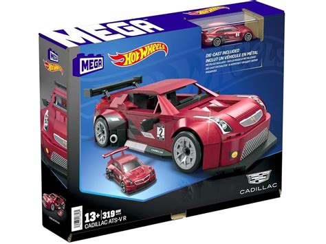 Hot Wheels Coche Cadillac Ats Vr Megabloks Hry Juguetilandia