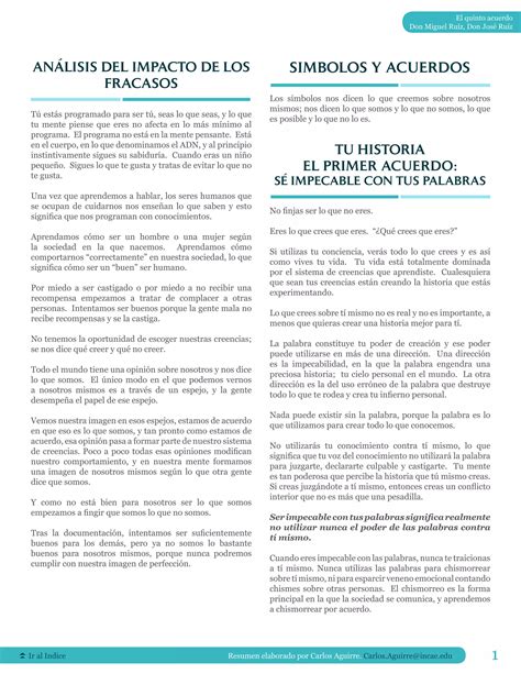 Resumenlibro Quinto Acuerdo Pdf