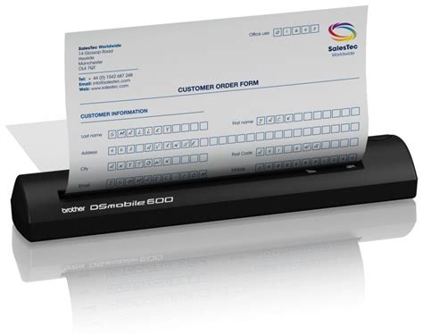 Мобильный сканер Brother DS-600 DS600Z1 купить в Москве и с доставкой ...
