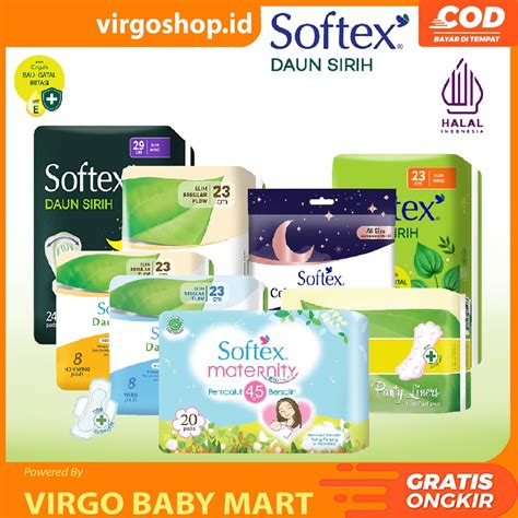 Jual Softex Maternity Pembalut Panty Liners Softex Daun Sirih Pembalut