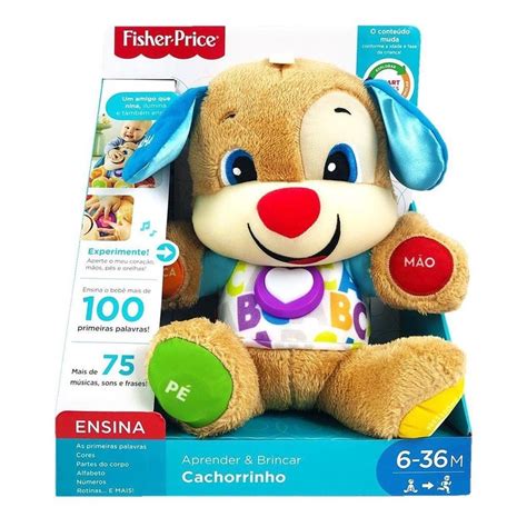 Cachorrinho Fisher Price Aprender E Brincar