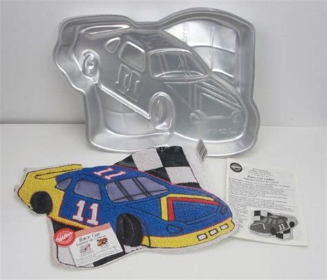 Race Car Cake Pan Wilton 1997