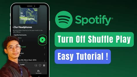 How To Turn Off Shuffle On Spotify Youtube