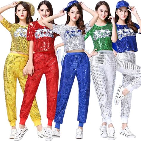 Adult-Jazz-Dance-Costumes-Suit-Modern-Dancing-Clothes-Fashion-Sequined ...